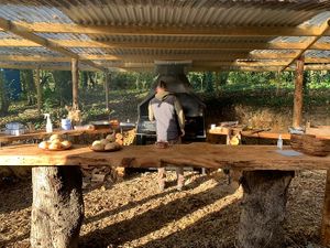 Work day out in October - delicious (and very substantial) vegan breakfast and lunch provided for me. Some of my workmates looked quite jealous!  at Fodder in Downpatrick