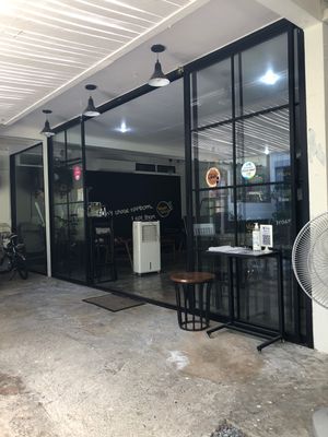 Front of cafe  at Veggie Tales x Wagging Tales Cafe in Hua Hin