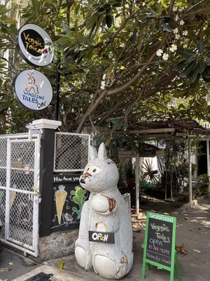   at Veggie Tales x Wagging Tales Cafe in Hua Hin