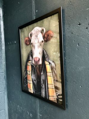 Fun artwork   at Mavericks Burger Co in Toronto