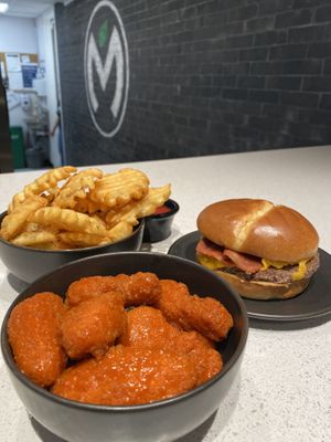 Combo  at Mavericks Burger Co in Toronto