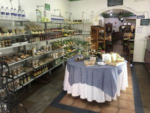 The shop section at El Huerto in Barranquilla