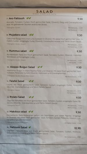 Salad at HIMMEL 8 in Berlin