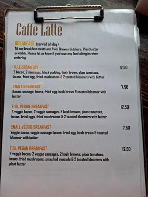  at Caffe Latte in Chorley