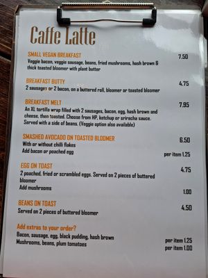  at Caffe Latte in Chorley