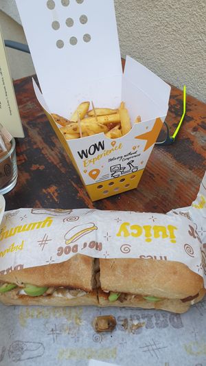 Sendwich with mushrooms and avocado at AhimSa Vega-Yoga in Belgrade