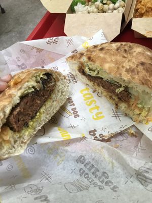 Cevapcici  at AhimSa Vega-Yoga in Belgrade