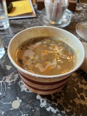 Sweet-Potatoe-Soup  at AhimSa Vega-Yoga in Belgrade