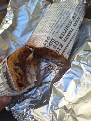 Philly sandwich at AhimSa Vega-Yoga in Belgrade