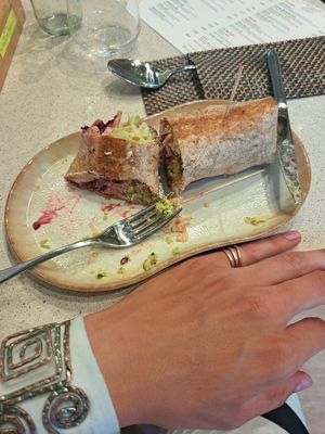 Falaffel 650RSD at AhimSa Vega-Yoga in Belgrade