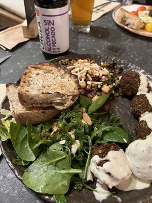 Falafel   at Honest Greens - Velázquez in Madrid