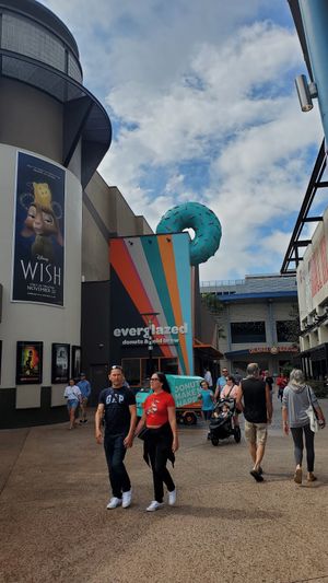 outside at Everglazed Donuts & Cold Brew in Lake Buena Vista
