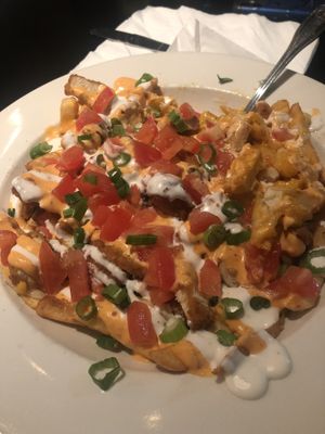 Cajun Chick’n Fries at the hive vegan eatery in Houston