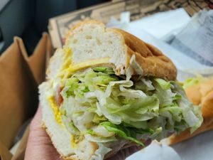 Vegan meats, cheezes and veganaise at Anika's Pizza in Moultonborough