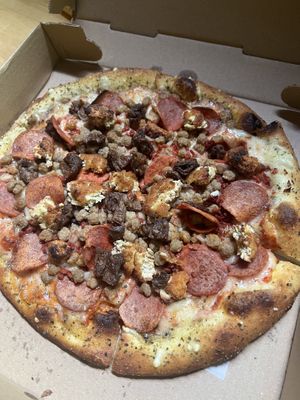   at Anika's Pizza in Moultonborough