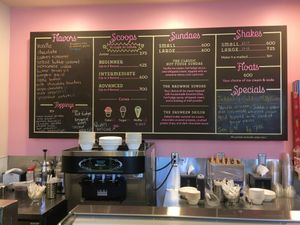 Clearly marked vegan options at The Parlour in Durham