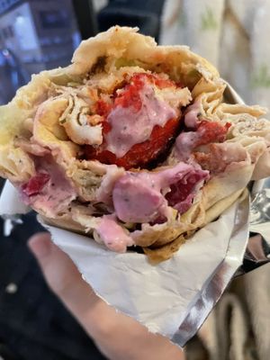   at Vegan Sting in Manchester