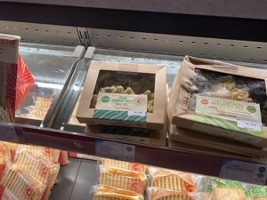 Vegan macaroni cheeze at Costa Coffee in Bromley