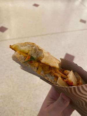 BBQ Chick'n Panini at Costa Coffee in Bromley