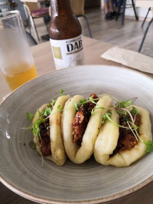 BAO buns at Gigi's Plant Based in Pereira