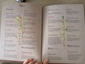 Menu at Gigi's Plant Based in Pereira