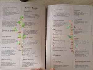 Menu at Gigi's Plant Based in Pereira