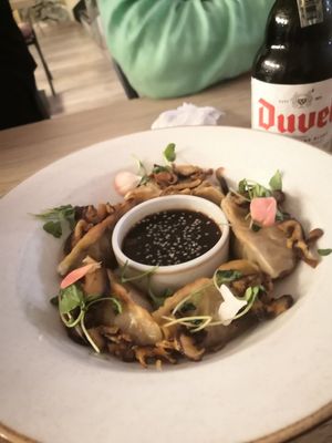 Gyoza at Gigi's Plant Based in Pereira