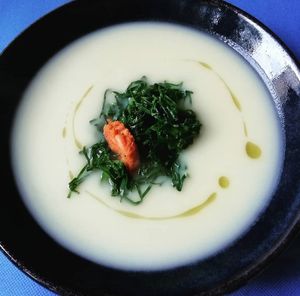 Caldo verde Vegan at Lupin Snack Bar in Porto