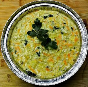 Quiche Vegan at Lupin Snack Bar in Porto