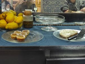 Pastel de nata at Lupin Snack Bar in Porto