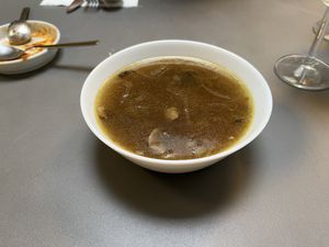 Canja de portobello   at Lupin Snack Bar in Porto