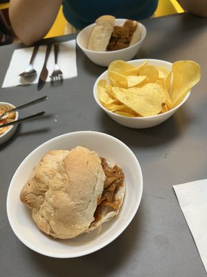 Bifana  at Lupin Snack Bar in Porto