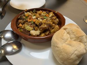 “Rojões"  at Lupin Snack Bar in Porto