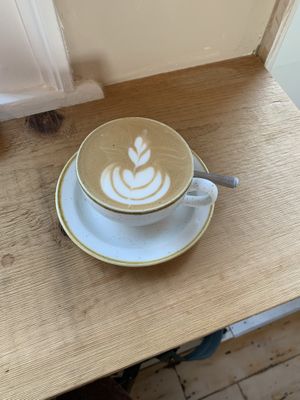 Oat latte  at Fika+ in Chester