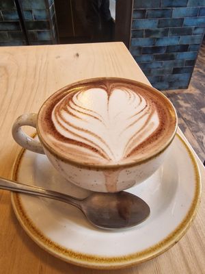 Hot chocolate at Fika+ in Chester