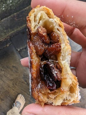 Eccles cake. Recommended! at Fika+ in Chester