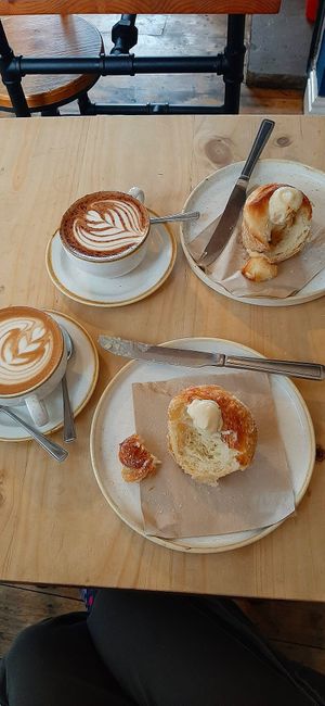 It looked so good we tucked in and then thought to take a picture! 😋 at Fika+ in Chester