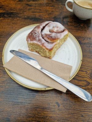 Cinnamon swirl at Fika+ in Chester