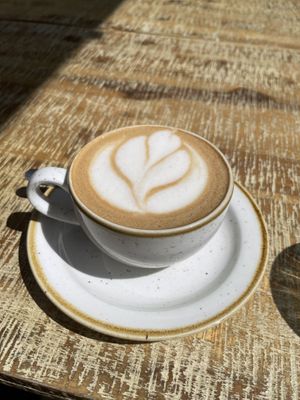 oat flat white   at Fika+ in Chester