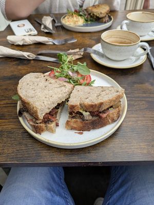 Juicy marbles sandwich at Fika+ in Chester