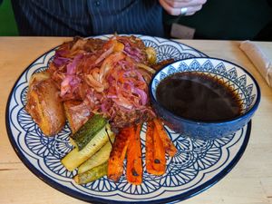 Sunday lunch at The Magic Sunflower in Dronfield