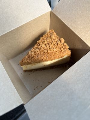 This is the best biscoffi cheesecake ever!  at The Magic Sunflower in Dronfield