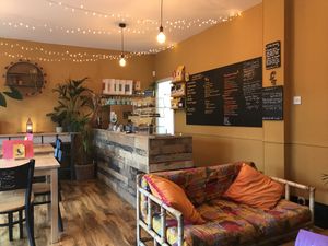 Lovely decor  at The Magic Sunflower in Dronfield