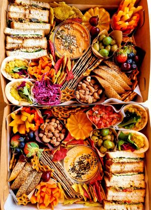 Graze boxes at The Magic Sunflower in Dronfield