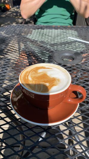 Soy latte, so good   at Cafe Eclectic in Memphis