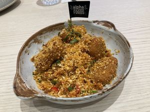 „Chicken“ nuggets   at Green Common in Shanghai