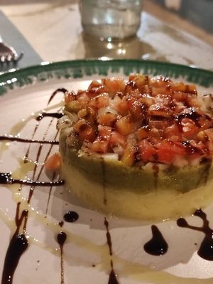 Timbal de patata at La Sota in Oliva