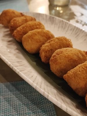 Croquetas at La Sota in Oliva