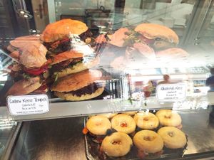 Sandwich options at Café Rotkehlchen - Merowingerstraße in Cologne