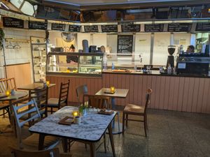 Inside of Café Rotkehlchen - Merowingerstraße. at Café Rotkehlchen - Merowingerstraße in Cologne